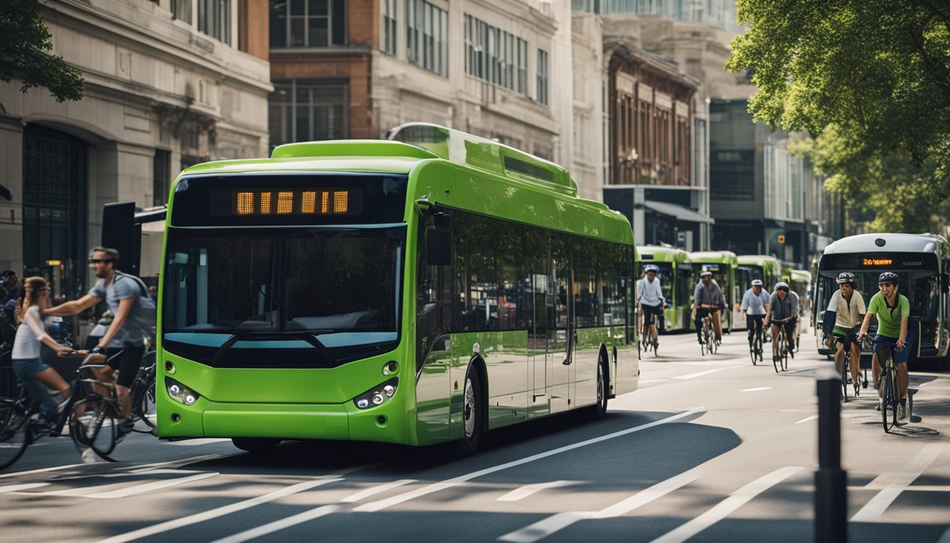 Sustainable Transport Solutions For Urban UK Areas
