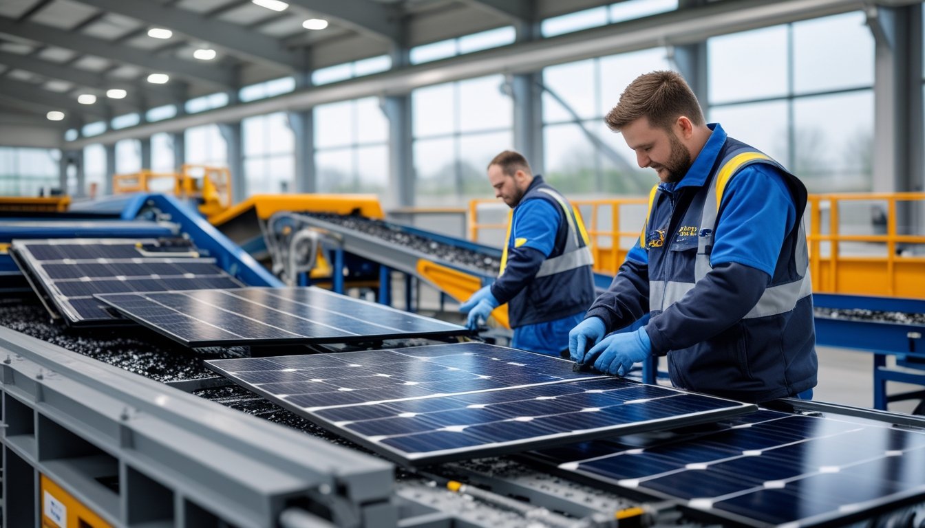 Innovative Solar Panel Recycling Solutions In The UK